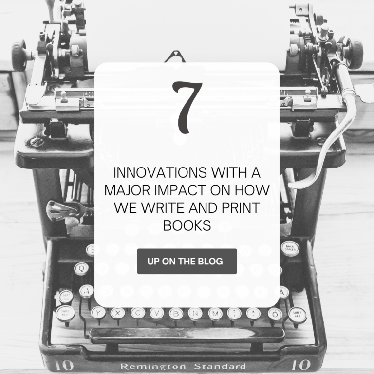 7 Innovations With a Major Impact on How We Write and Print Books ...