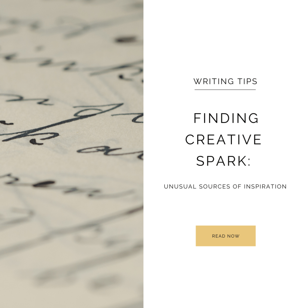 Inspiration Unleashed: Finding Creative Spark– Unusual Sources of&nbsp;Inspiration